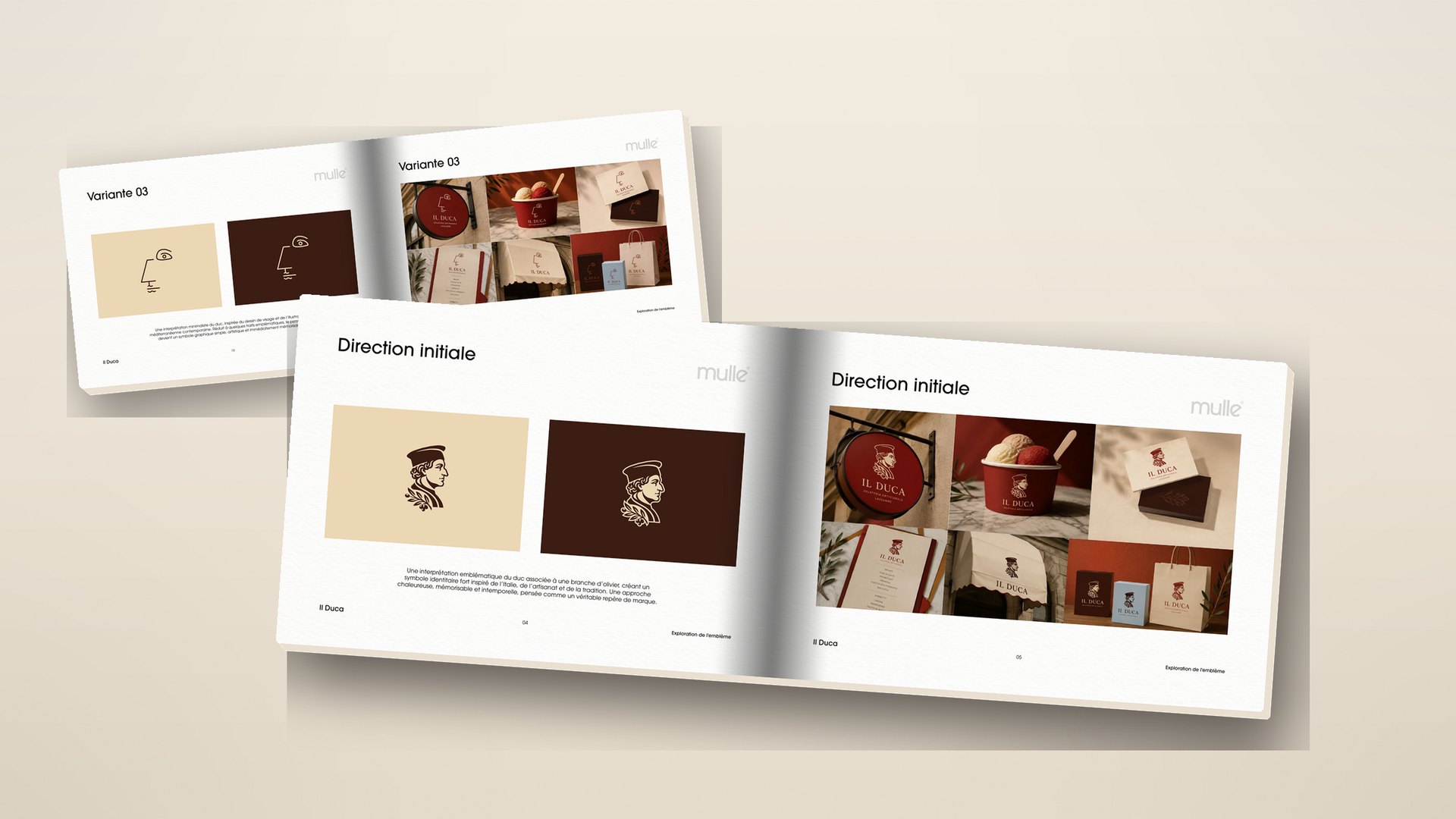 Il Duca — brand identity